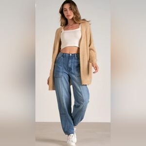 ELAN NWT OS "Rock & Love" Lightweight Sweater ♥️